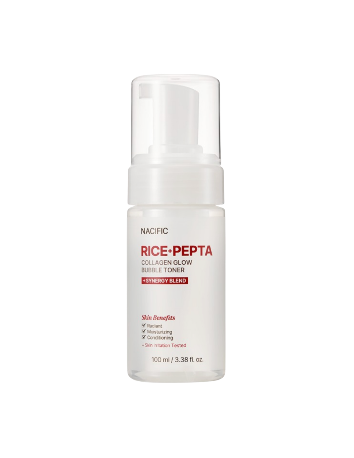 NACIFIC Rice Pepta Collagen Glow Bubble Toner