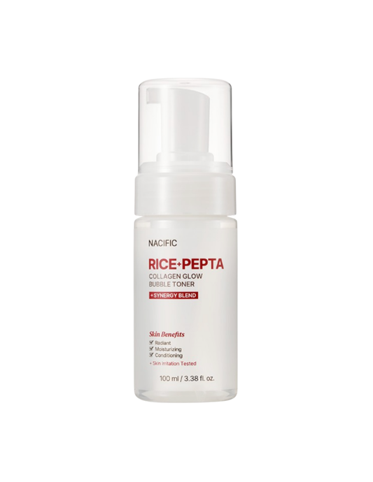 NACIFIC Rice Pepta Collagen Glow Bubble Toner