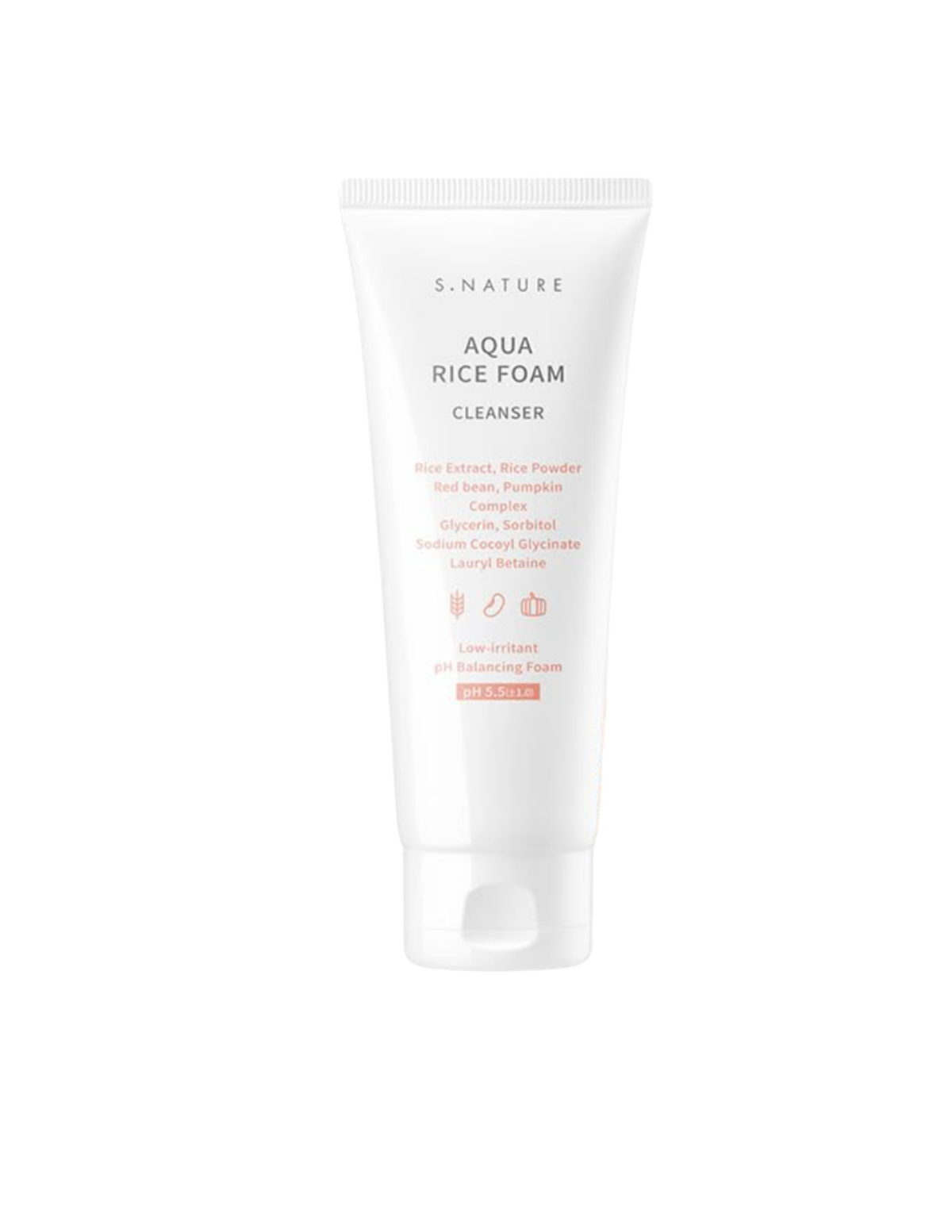 S. Nature Aqua Rice Foam Cleanser